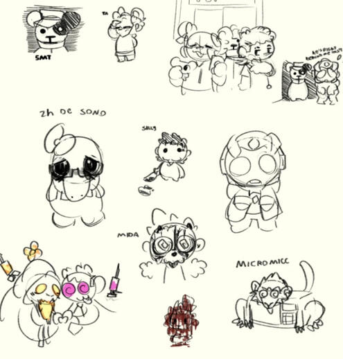 Sketches I did some day somewhere- Sketches I did some day somewhere-