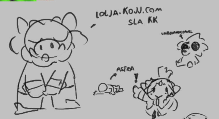 Sketch based on some friend's original characters. Sketch based on some friend's original characters.