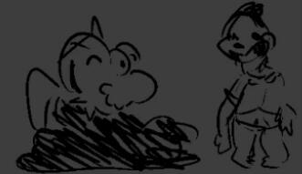 The Dredge and The Unknown silly sketches. The Dredge and The Unknown silly sketches.