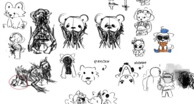 Sketches & concept art for a species/creatures for a project I worked on previously. Sketches & concept art for a species/creatures for a project I worked on previously.