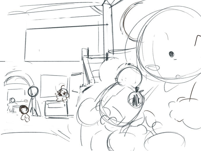 Amora & Amorinha sketch art for a (hopefully) future splash art. Amora & Amorinha sketch art for a (hopefully) future splash art.